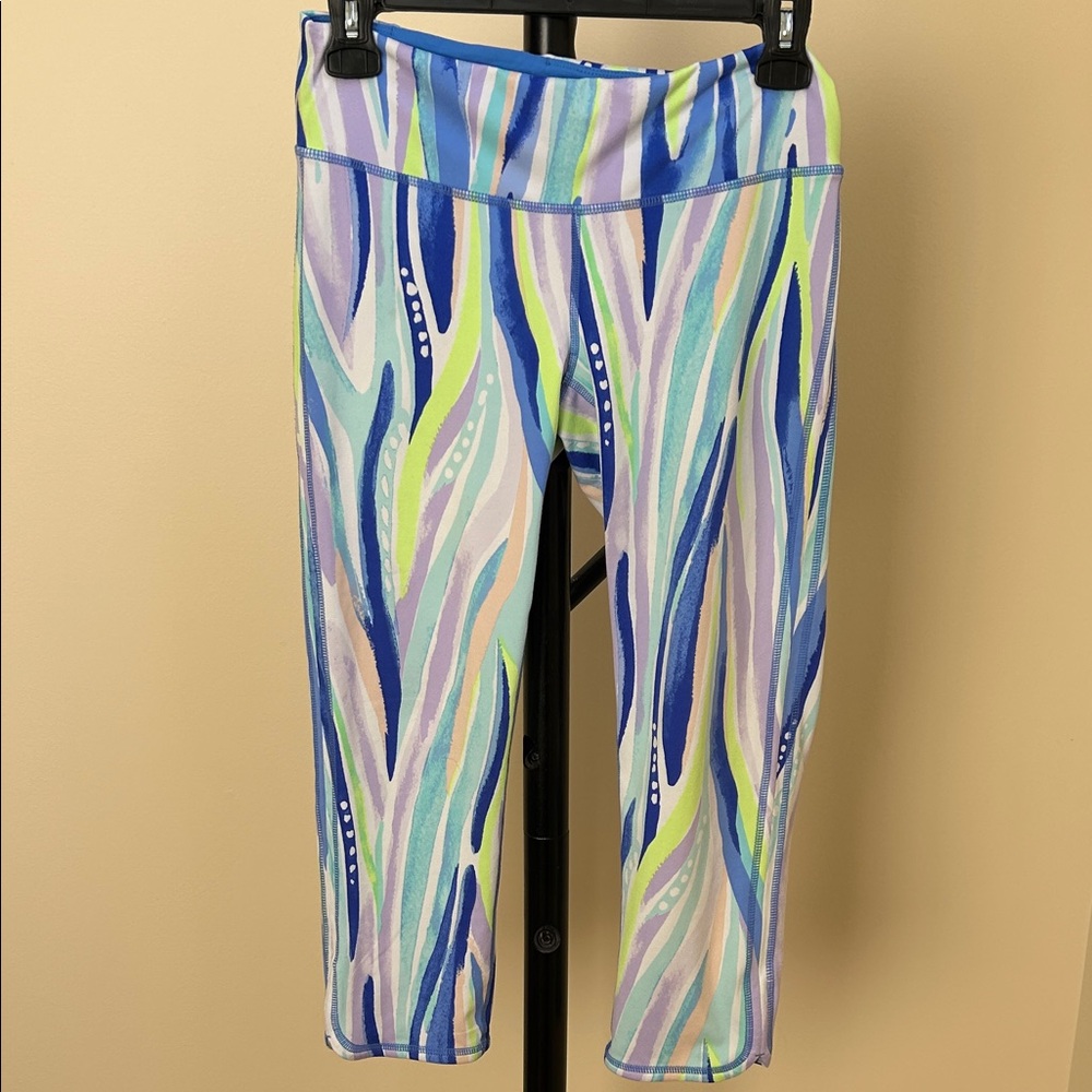 Lilly Pulitzer Luxletic Weekender Crop Leggings - Size Medium